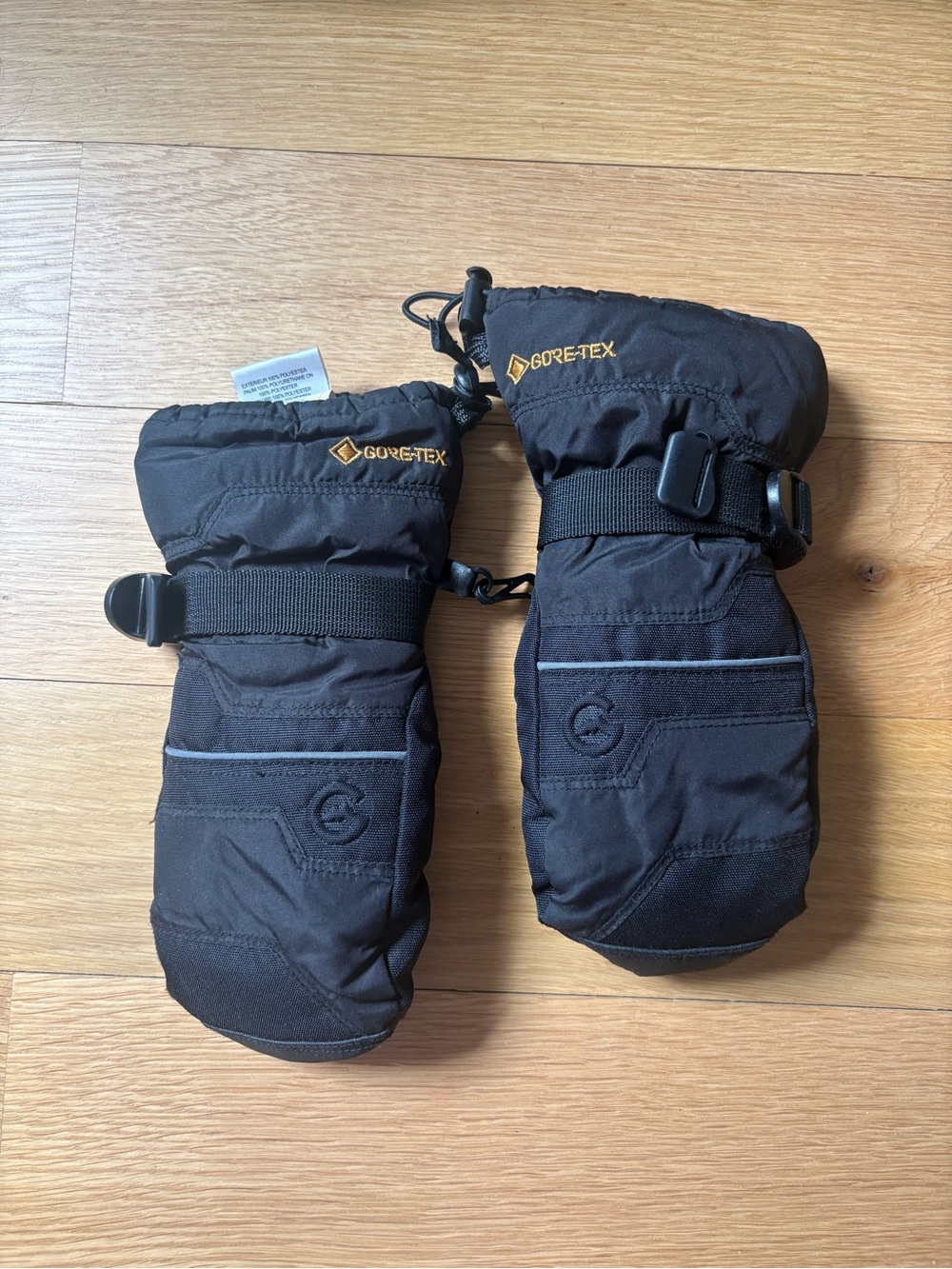 Gordini GORE-TEX Kids XS Black Waterproof Mittens